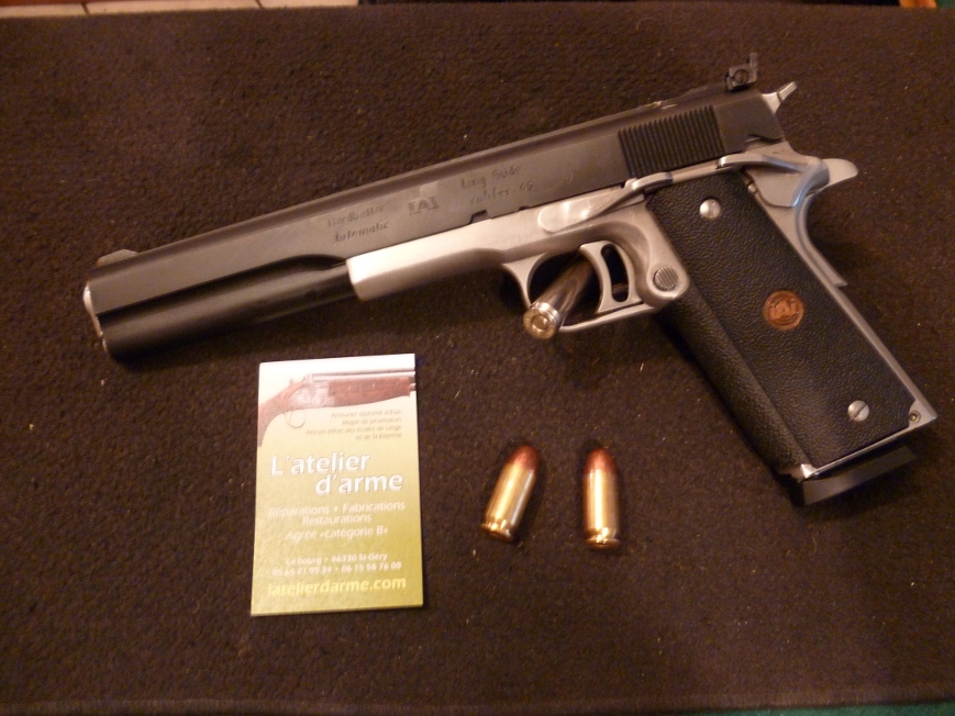 COLT 1911 long slide cal 45 acp