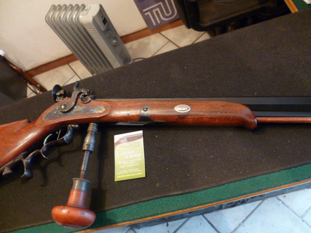 Reproduction carabine poudre noire calibre 44