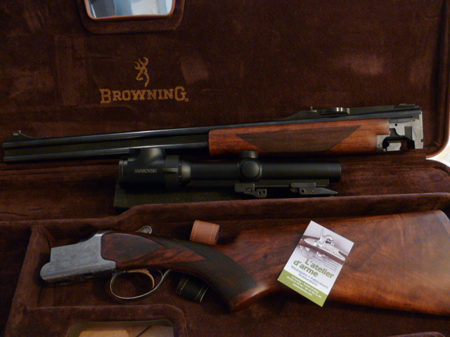 Browning CCS25 cal 8x57 jrs + Swarovski Z6i
