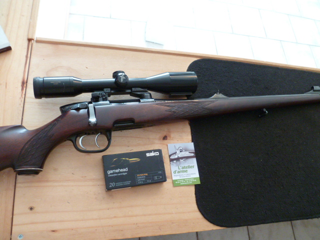 Mannlicher SL cal 222 rem magnum + lunette swarovski 6x42