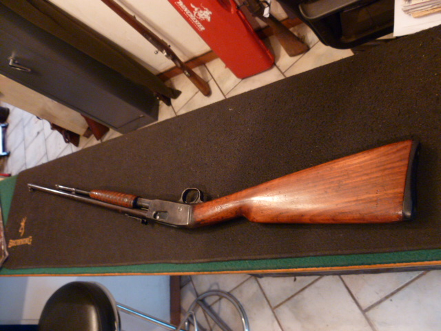 Carabine REMINGTON 12A à pompe cal 22lr