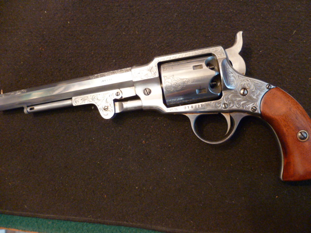 revolver Roger Spencer avec grauvures cal 44