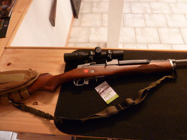 carabine RUGER mini ranch semi-auto cal 222 rem