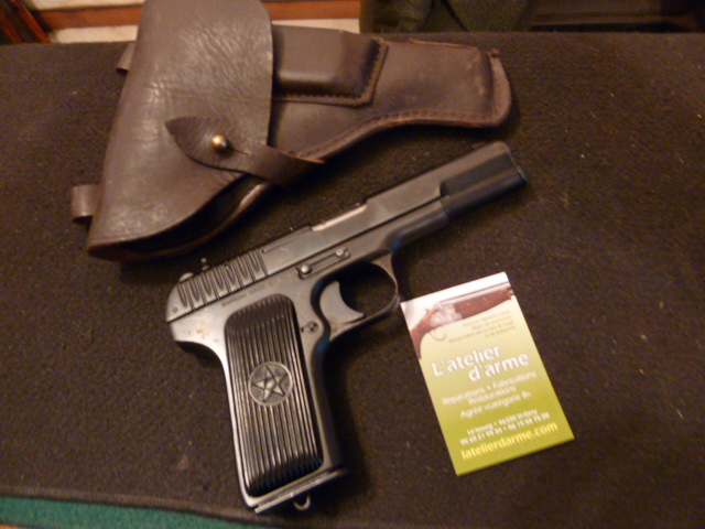 Pistolet TOKAREV tt33 cal 7.62x25