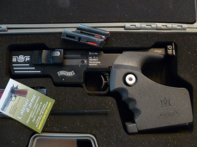 pistolet Walter 22 lr SSP