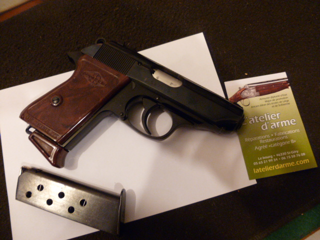 pistolet Walter PPK 7.65 browning