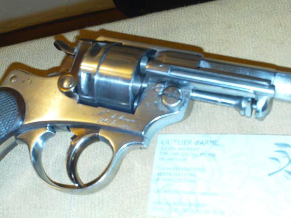 Restauration d'un Revolver 1873